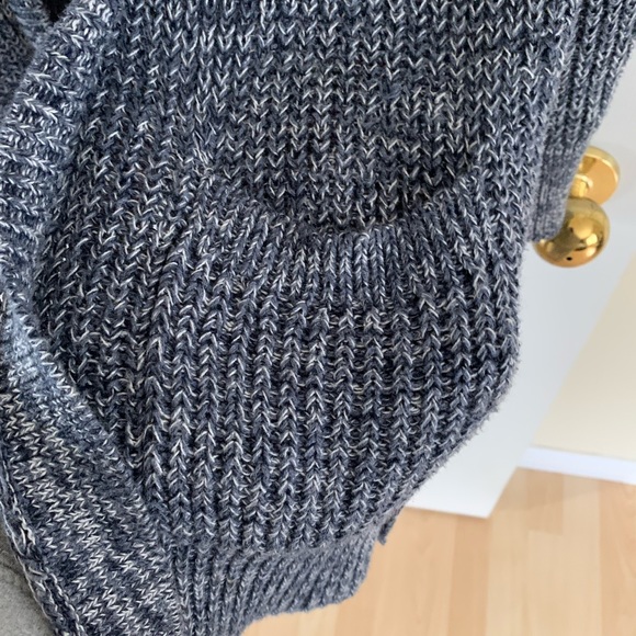 Blue Knit Cardigan - Picture 2 of 4
